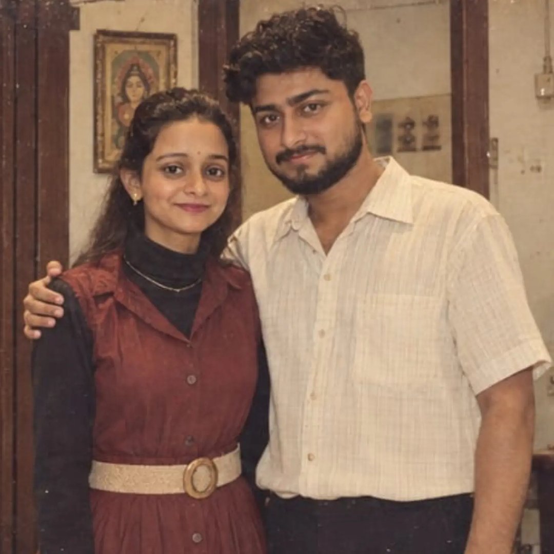 Debandu Pal and Aashi